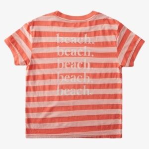 Roxy striped beach tee